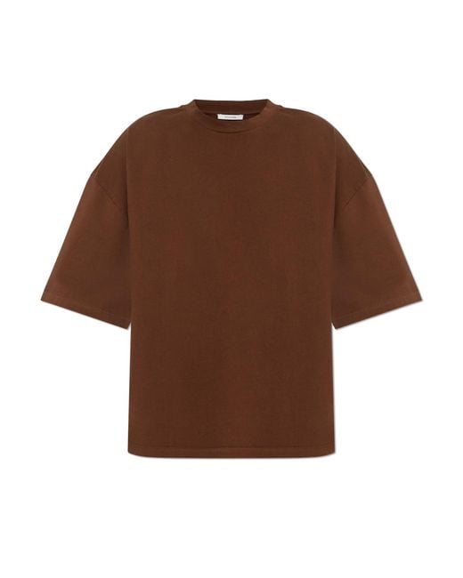 Entire studios Brown Cotton T-Shirt