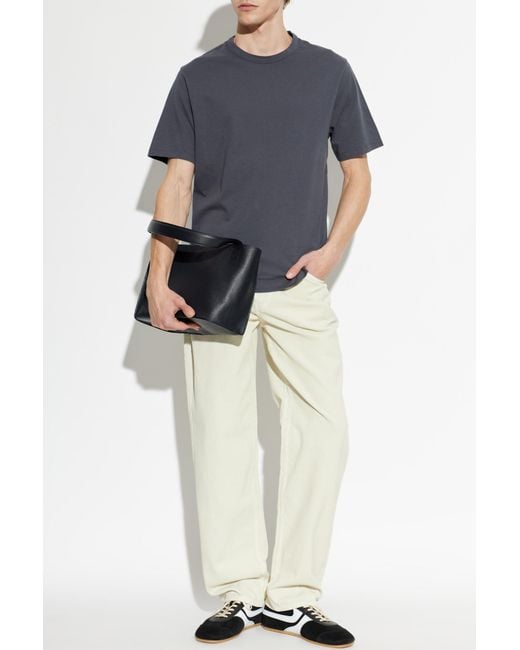 Officine Generale White James' Trousers for men
