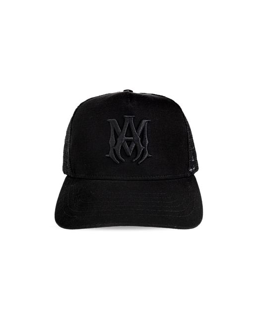 Amiri Black Baseball Cap for men