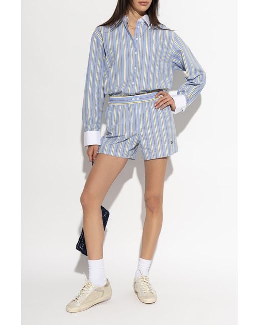 Zadig & Voltaire Blue "Pax" Shorts