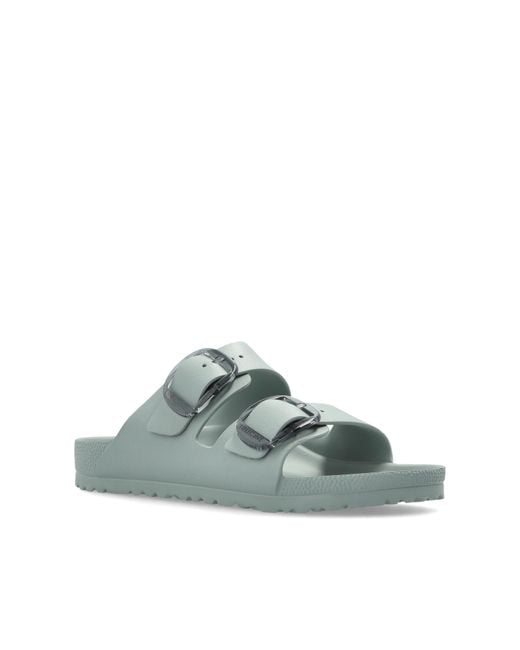 Birkenstock Green 'Arizona Big Buckle Eva' Sandals