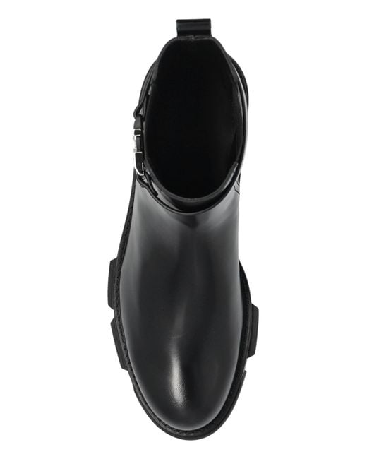 Givenchy Black Leather Shoes for men