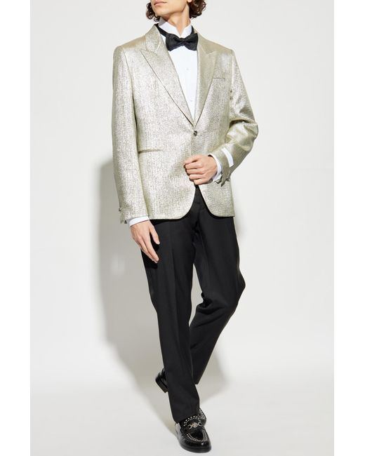 Etro Black Wool Trousers With Side Stripes for men