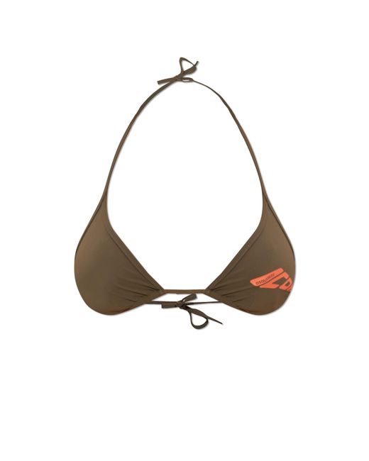 DSquared² White Bikini Top