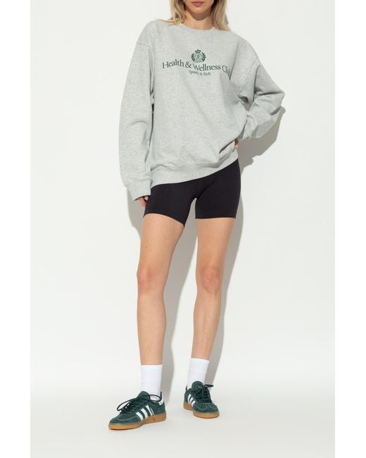 Women's adidas x Sporty & Rich Sweatshirt 'Green'
