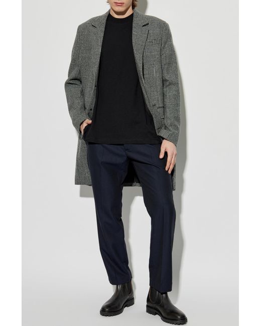 AllSaints Gray Coat Whitlock for men