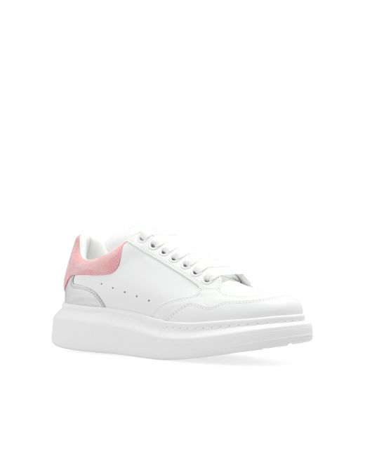 Alexander McQueen White Sports Shoes