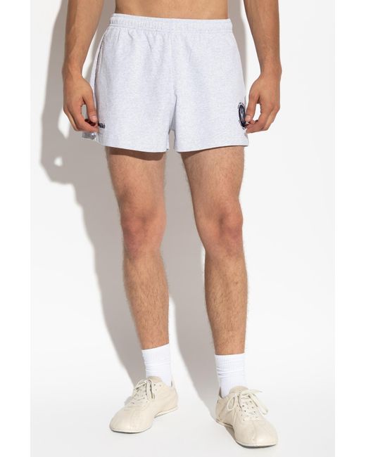 Sporty & Rich Blue Shorts From The '47 & The New York Yankees' Collection