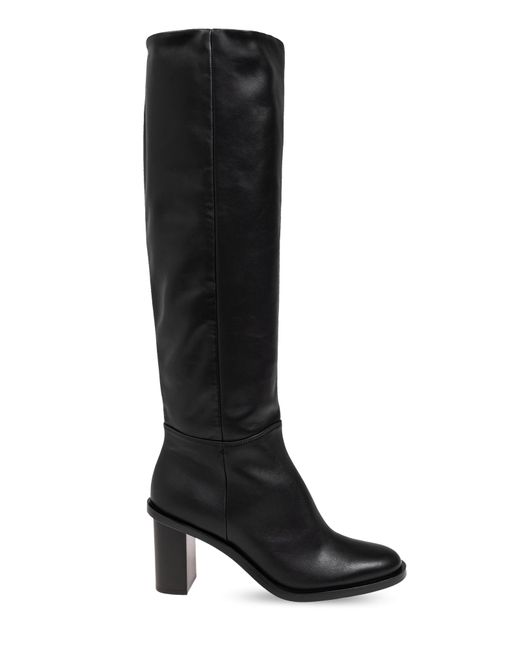 Max Mara Black Leather Boots