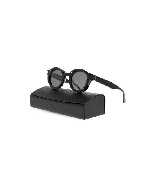 Thierry Lasry Black 'Slippery' Sunglasses