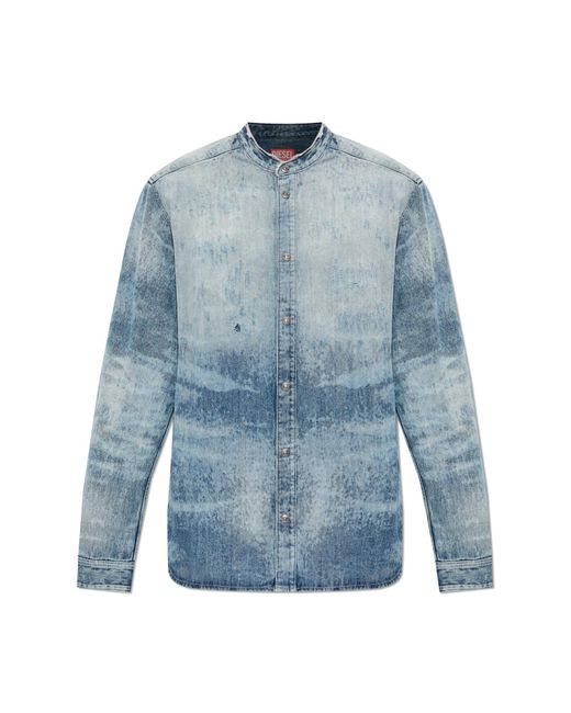 DIESEL Blue Shirt 'D-Simply-Fsh' for men