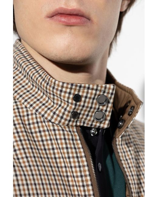 Moncler Brown Reversible Down Jacket "Almogordo" for men