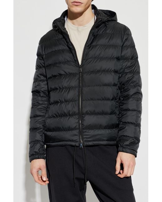 Paul & Shark Black Down Jacket for men
