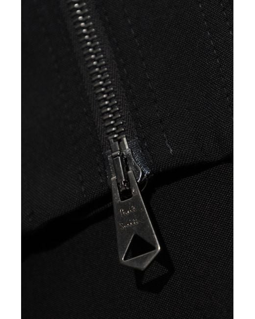 Paul Smith Black Wool 'Bomber' Jacket