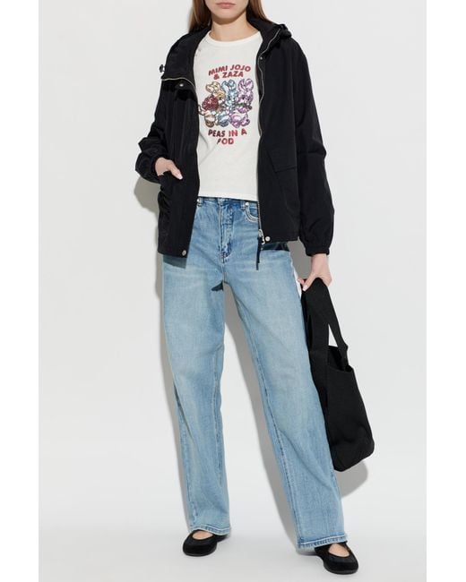 KENZO Blue Light Jacket With Hood