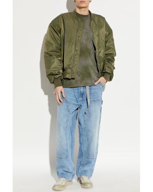 Carhartt Green T-Shirt 'Radiat' for men