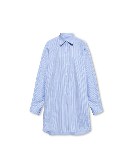 Maison Margiela Blue Oversize Shirt