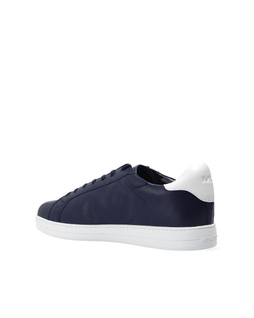 Michael kors navy blue sneakers Clearance