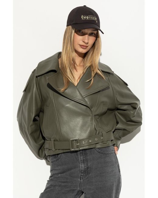 McQueen Black Baseball Cap
