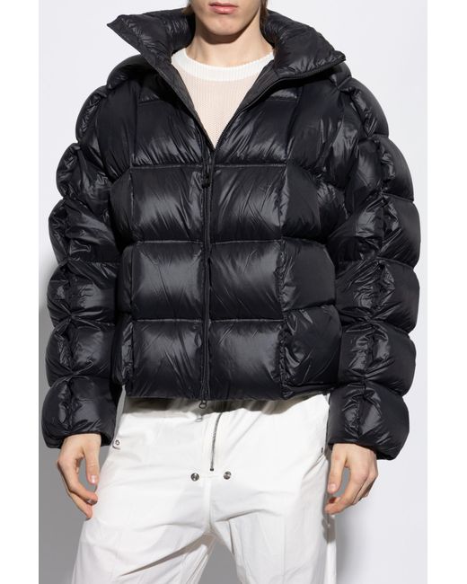 RAXXY Black Down Jacket With Hood,