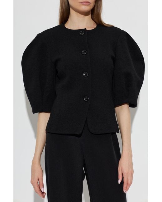 Max Mara Black Wool Blazer 'Zero'