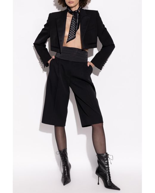 Dolce & Gabbana Black Short Jacket