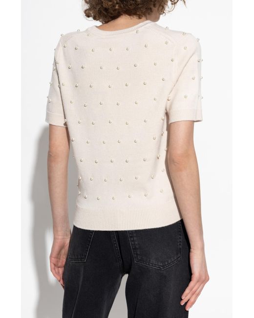 Zimmermann White Sweater "Hypnotic"