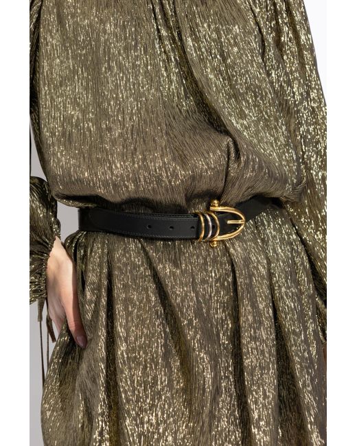 Chloé Black Leather Belt