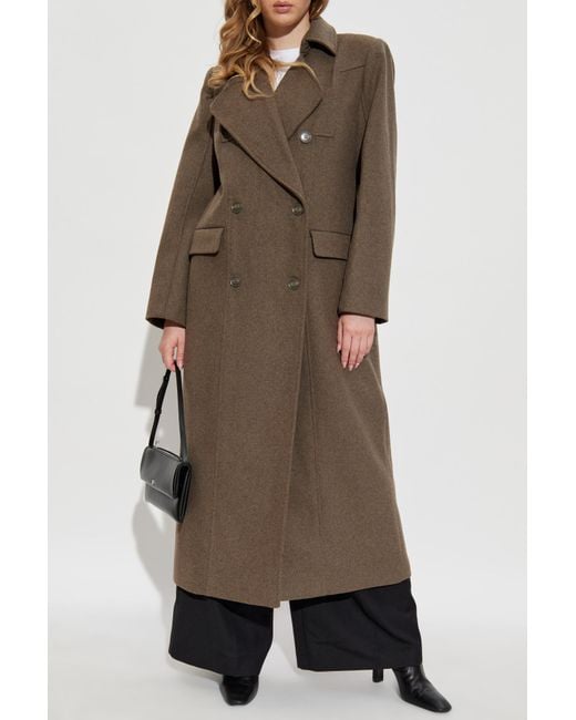 Gestuz Brown "Gzzinka Long" Coat