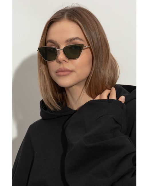 McQueen Green Sunglasses