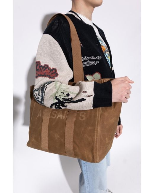 AllSaints Brown "Layo" Shopper Bag for men