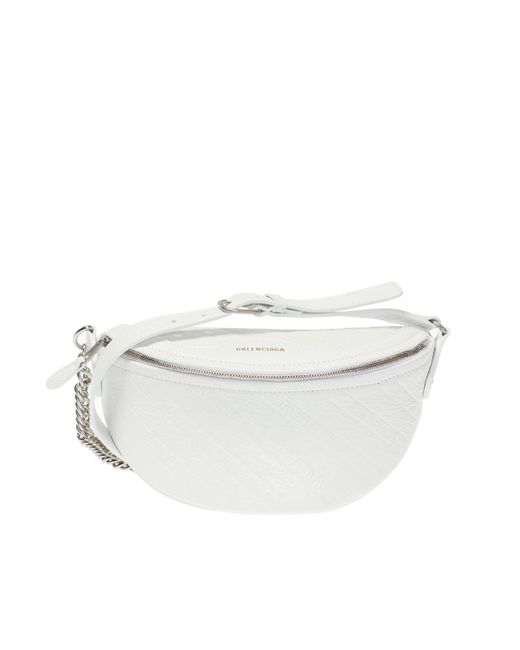 Balenciaga 'souvenirs' Belt Bag White