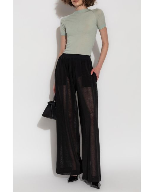 Alaïa Green Wool Top
