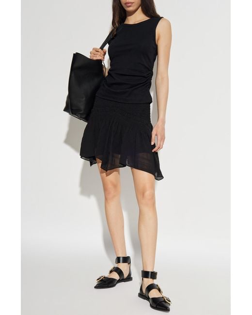 AllSaints Black Top Katarina