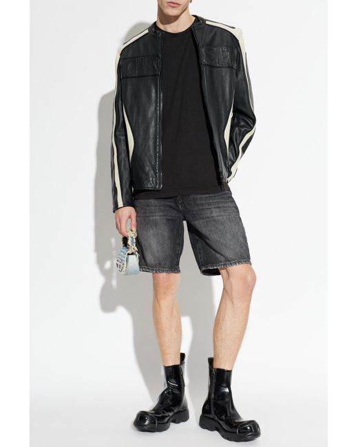 DIESEL Black Long Sleeve T-Shirt 'T-Norms-Ls' for men