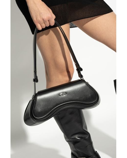 DIESEL Black Shoulder Bag Play