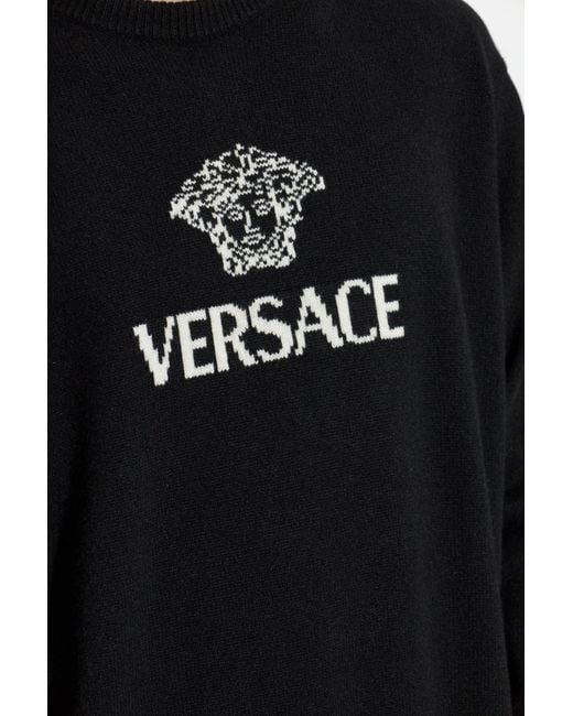 Versace Black Reversible Bomber Jacket for men