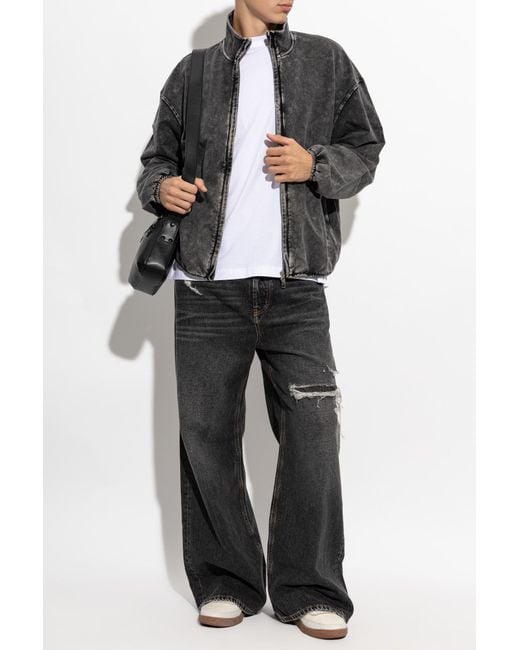 DIESEL Black Sweatshirt 'S-Corsy' for men