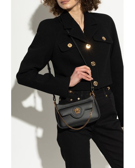 Versace Black Shoulder Bag Medusa 95 Mini