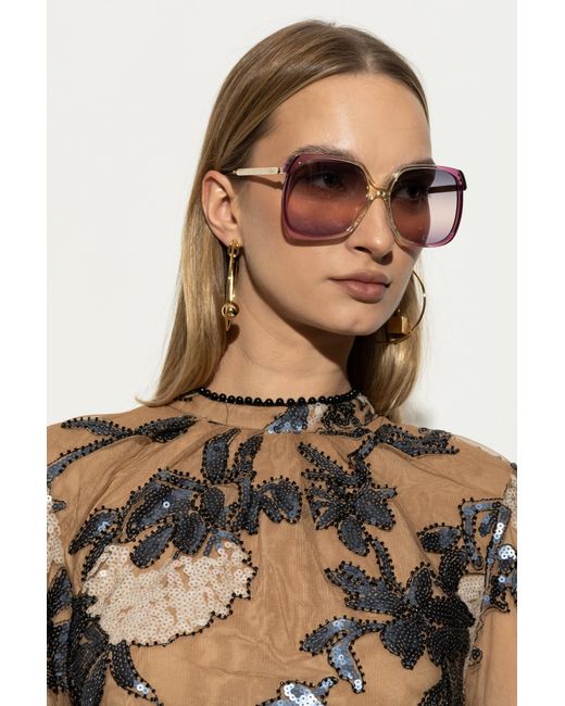 Chloé Pink Sunglasses