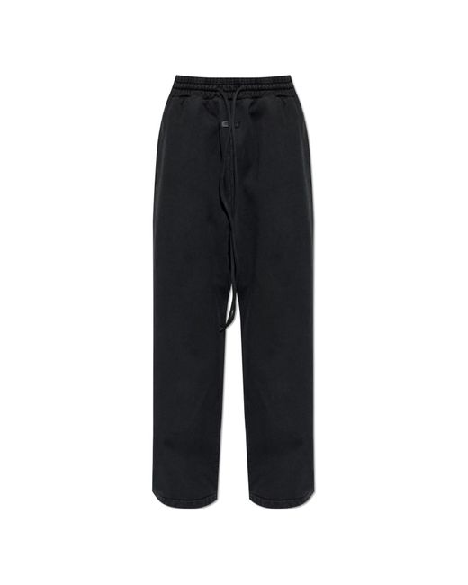 Fear Of God Black Sweatpants With Straight-Leg Trousers for men