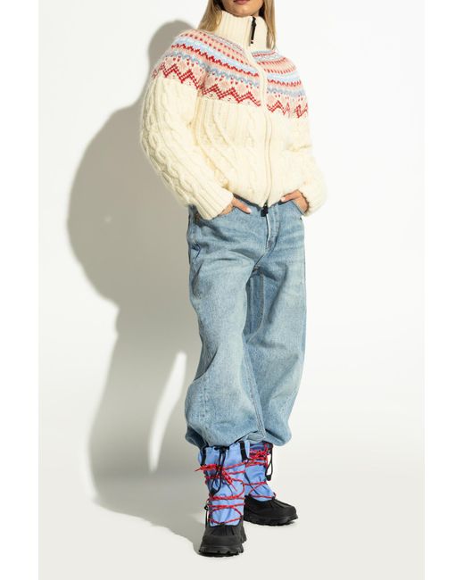 UGG Snow Boots Metropeak In Blue Lyst ugg-snow-boots-metropeak-in-blue-lyst