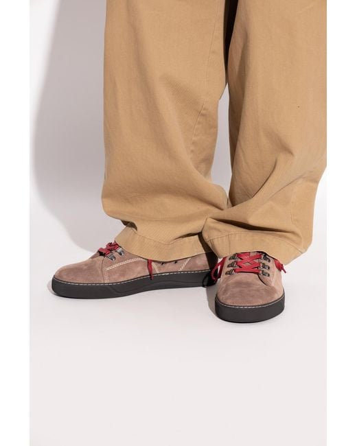 Lanvin Brown Sports Shoes "Debbi" for men