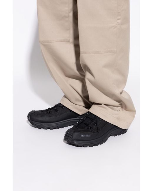 Moncler Black 'Trailgrip Lite3' Sports Shoes for men