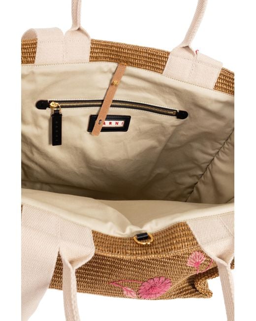 Marni Natural Shopper Bag