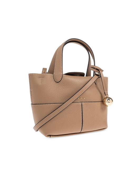 Furla Brown "primrose Medium" Handbag,
