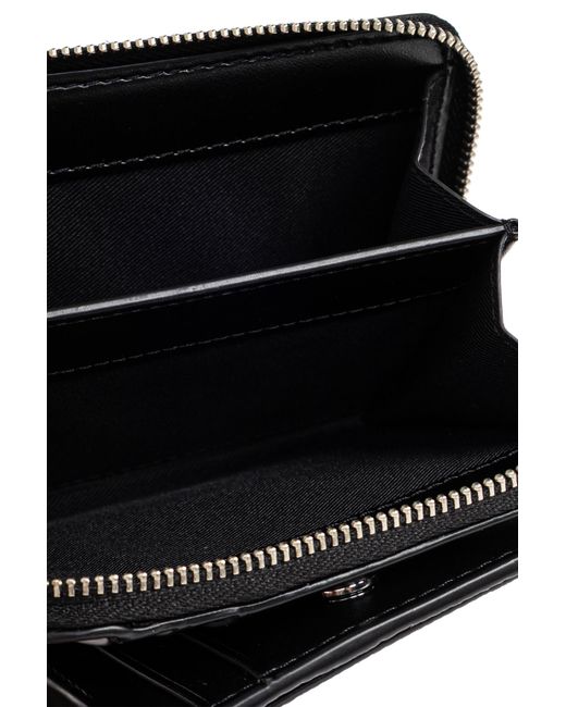 Marc Jacobs Blue Foldable Leather Wallet