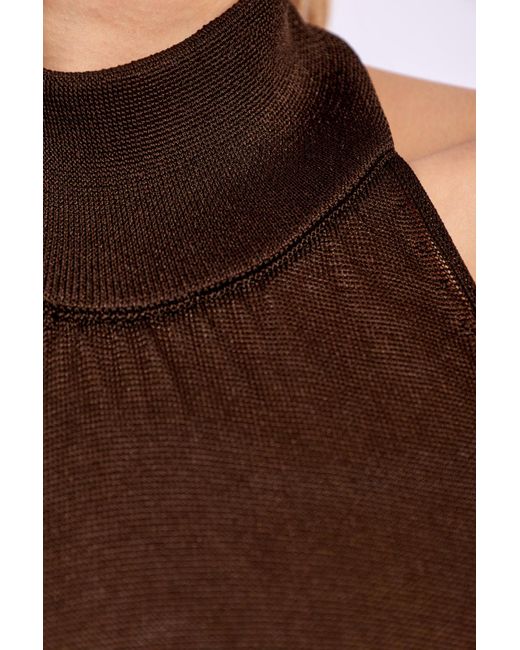 Tom Ford Brown Cashmere Dress