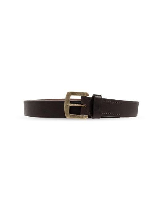 DSquared² Black Leather Belt