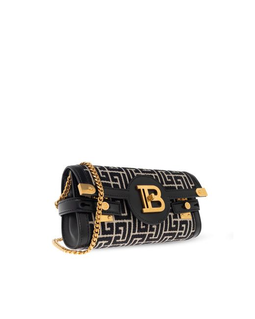 Balmain White Shoulder Bag "B-Buzz 23"